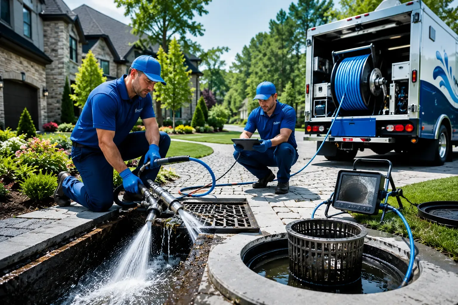 Local outdoor drain cleaning professionals in Henrico, VA
